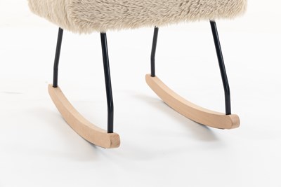 Chaise à bascule-ROCKY REPOSE-PIEDS MIKA BEIGE-Vipack-mailleux-5