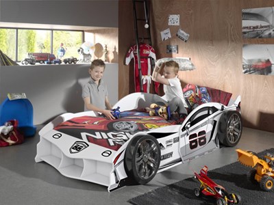 Lit enfant-CARBEDS MAX LIT 90 x 200 cm BLANC-Vipack-mailleux-3
