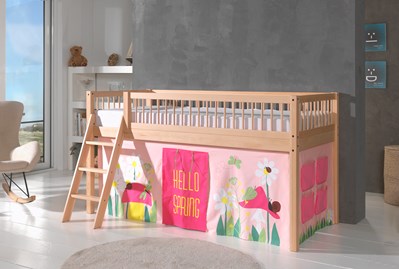 Chambres complètes-Combinaison de chambre d'enfant Forrest Beech hêtre naturel-Vipack-mailleux-1