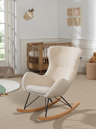 Chaise à bascule-ROCKY CHAISE À BASCULE MAXI BOUCLÉ DAVIS BEIGE-Vipack-mailleux-1
