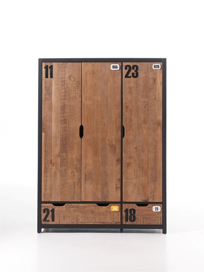 Chambres complètes-Combinaison de chambre d'enfant Alex 5-Vipack-mailleux-7