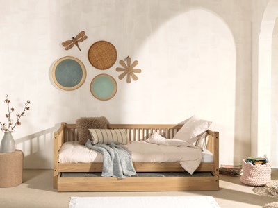 Chambres complètes-Combinaison de chambre d'enfant Forrest Oak chêne-Vipack-mailleux-1