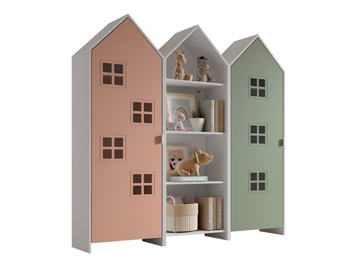 Chambres complètes-Combinaison de chambre d'enfant Casami 7-Vipack-mailleux-0