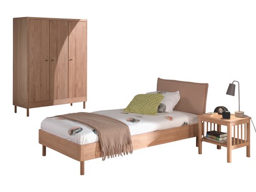 Chambres complètes-Combinaison de chambre d'enfant Forrest Oak 2-chêne-Vipack-mailleux-0