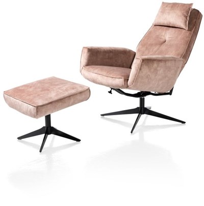 Fauteuils pivotants-Salerno, pouf-Henders & Hazel-mailleux-3