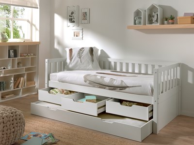 Chambres complètes-Combinaison de chambre d'enfant Fritz 1-blanc-Vipack-mailleux-4
