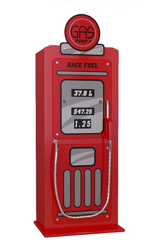 Garde-robe-CARBEDS GAS PUMP ARMOIRE RED-Vipack-mailleux-0