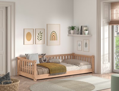 Lit enfant-SEDAL IT CAPITAINE 90 x 200 cm HÊTRE NATUREL-Vipack-mailleux-4