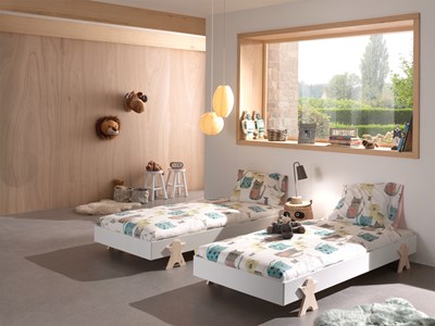 Chambres complètes-Combinaison de chambre d'enfant Modulo 2-Vipack-mailleux-5