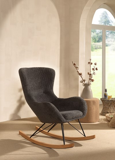 Chaise à bascule-ROCKY CHAISE À BASCULE MAXI BOUCLÉ ANTHRACITE-Vipack-mailleux-1