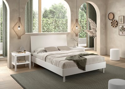 Chambres complètes-Combinaison de chambre d'enfant Forrest Beech hêtre blanc laqué-Vipack-mailleu-1