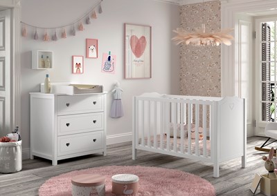 Chambres complètes-Combinaison de chambre d'enfant Amori 4-blanc-Vipack-mailleux-1