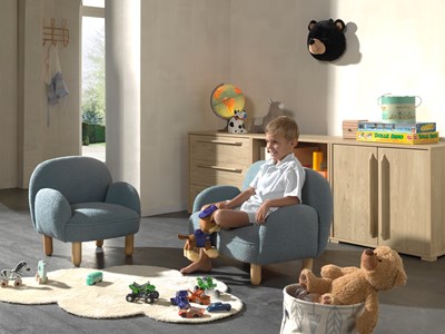 Chaise à bascule-ROCKY SOFA SIMPLE MINI BOUCLÉ DAVIS BLEU-Vipack-mailleux-4