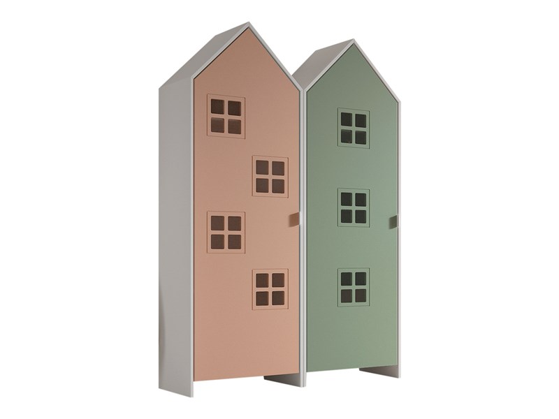 Chambres complètes-Combinaison de chambre d'enfant Casami 7-Vipack-mailleux-0