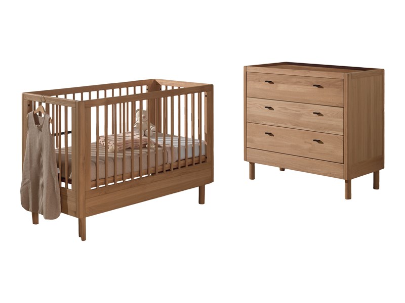 Chambres complètes-Combinaison de chambre d'enfant Forrest Oak 2-chêne-Vipack-mailleux-0