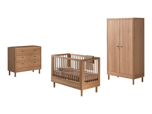 Chambres complètes-Combinaison de chambre d'enfant Forrest Oak 2-chêne-Vipack-mailleux-0