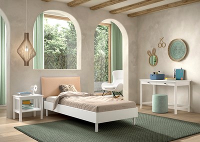 Chambres complètes-Combinaison de chambre d'enfant Forrest Beech 4-Vipack-mailleux-1