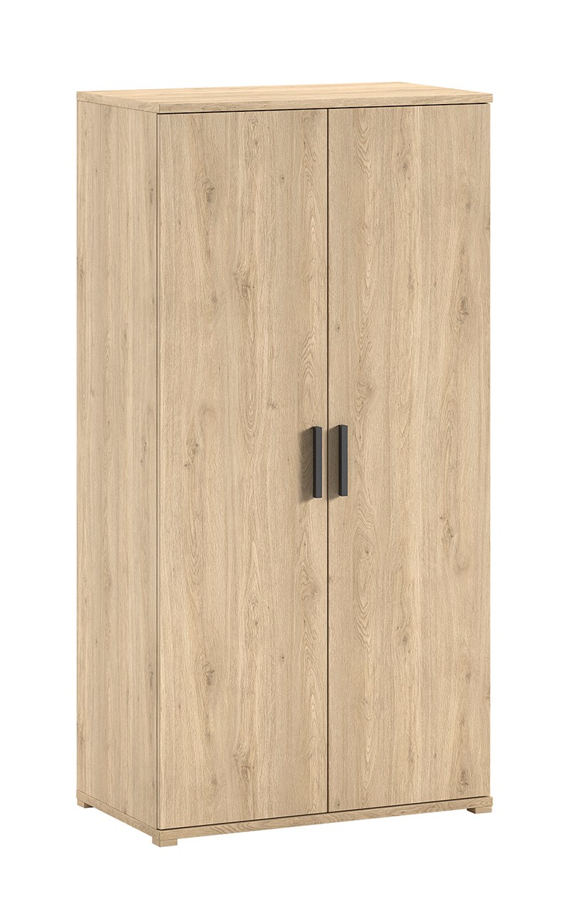 Garde-robe-SAM ARMOIRE 2 PORTES CHÊNE-Vipack-mailleux-0