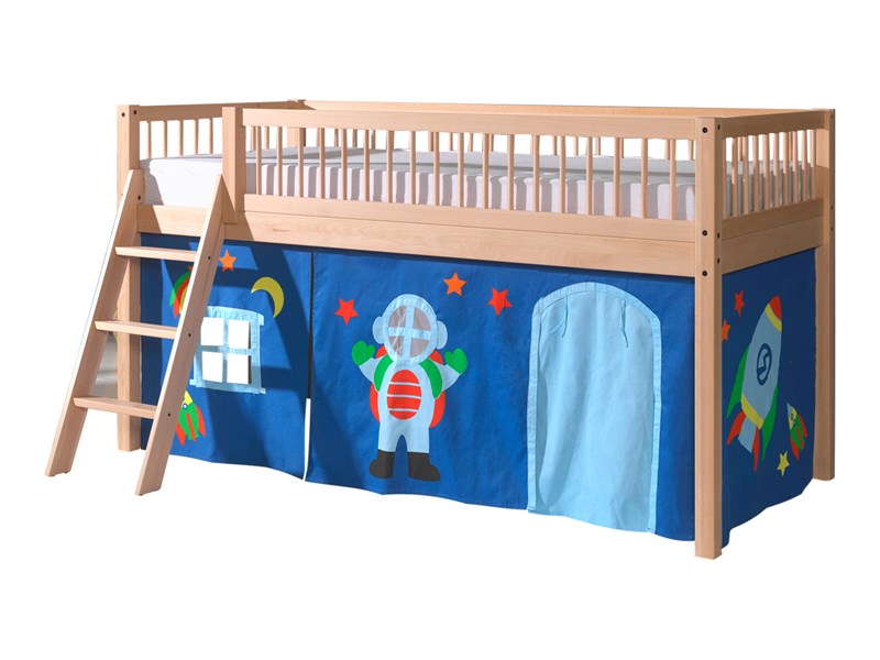 Chambres complètes-Combinaison de chambre d'enfant Forrest Beech hêtre naturel-Vipack-mailleux-0