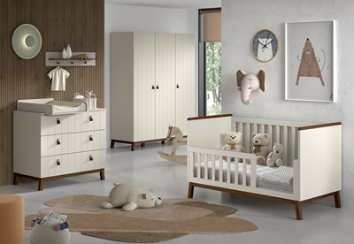 Chambres complètes-Combinaison de chambre d'enfant Sezane 4-clay-Vipack-mailleux-1