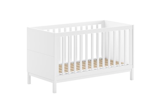 Lit bébé-EVA LIT BÉBÉJUNIOR 70 x 140 cm BLANC-Vipack-mailleux-0