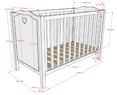 Chambres complètes-Combinaison de chambre d'enfant Amori 4-blanc-Vipack-mailleux-2