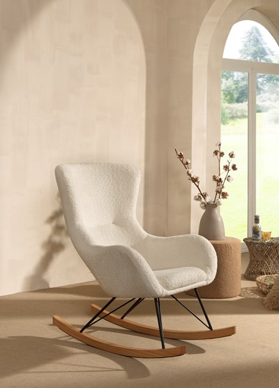 Chaise à bascule-ROCKY CHAISE À BASCULE MAXI BOUCLÉ BLANC-Vipack-mailleux-1