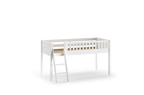 Lit mi-hauteur-SCOTT LIT MI-HAUTEUR AVEC ÉCHELLE 90 x 200 cm BLANC-Vipack-mailleux-0
