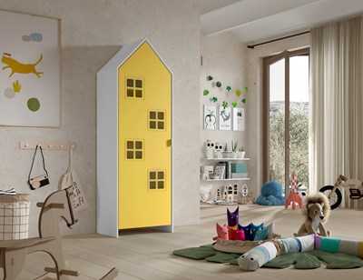 Garde-robe-CASAMI BRUGES ARMOIRE MORE YELLOW-Vipack-mailleux-1