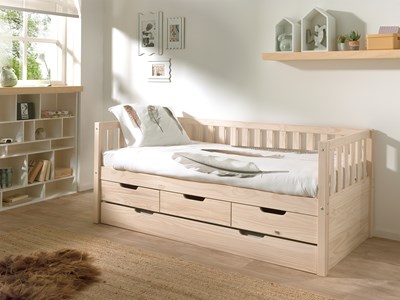 Chambres complètes-Combinaison de chambre d'enfant Fritz 1-milky pine-Vipack-mailleux-1