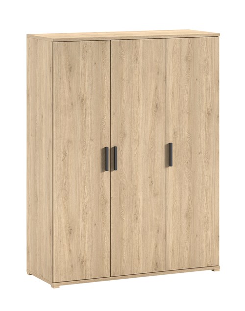 Garde-robe-SAM ARMOIRE 3 PORTES CHÊNE-Vipack-mailleux-0