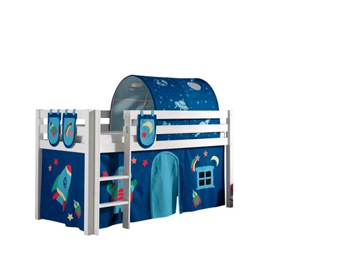 Chambres complètes-Cette PINO-combinaison se compose des éléments suivants  PINO lit compact blan-0
