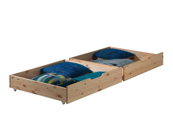 Tiroir-PINO ENSEMBLE DE 2 TIROIRS NATUREL-Vipack-mailleux-0