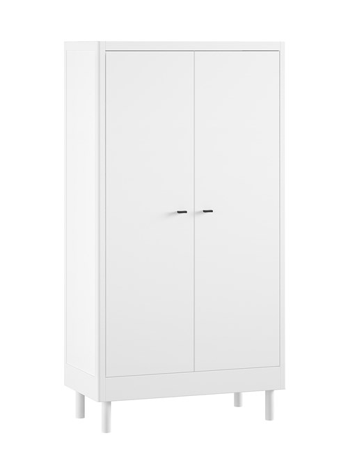 Garde-robe-FORREST ARMOIRE 2 PORTES HÊTRE BLANC-Vipack-mailleux-0