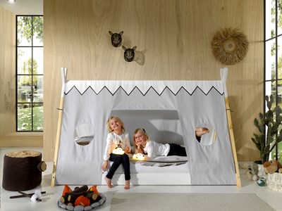 Chambres complètes-Combinaison de chambre d'enfant Tipi 1-Vipack-mailleux-6