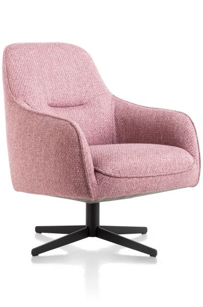 Fauteuils pivotants-Oviedo, fauteuil dossier bas-Xooon-mailleux-5