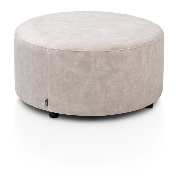 Poufs-Zach, pouf rond 80 cm - hauteur 40 cm-Xooon-mailleux-0