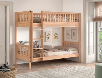 Lit superposé-SEDA LIT SUPERPOSÉ 90 x 200 cm HÊTRE NATUREL-Vipack-mailleux-1
