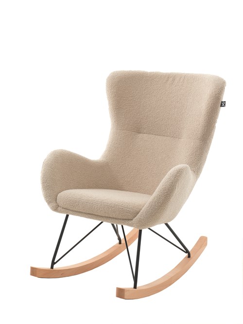 Chaise à bascule-ROCKY CHAISE À BASCULE MAXI BOUCLÉ DAVIS BEIGE-Vipack-mailleux-0
