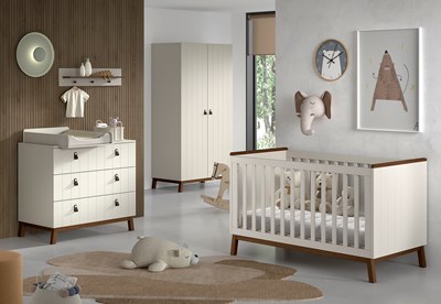 Chambres complètes-Combinaison de chambre d'enfant Sezane 4-clay-Vipack-mailleux-1