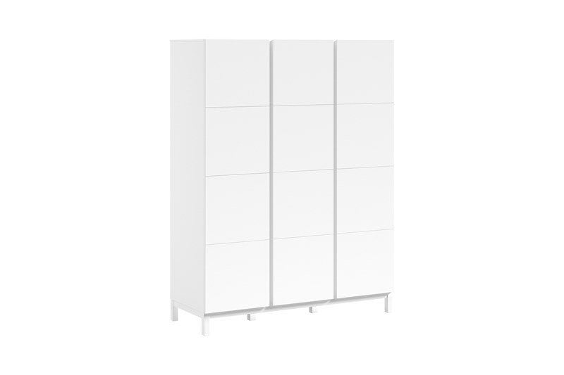 Garde-robe-EVA ARMOIRE 3 PORTES BLANC-Vipack-mailleux-0