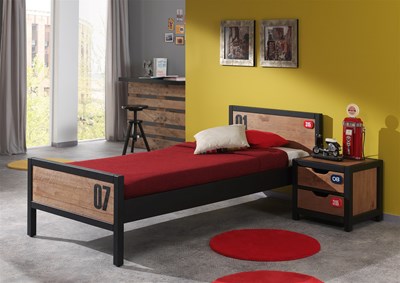 Chambres complètes-Combinaison de chambre d'enfant Alex 2-Vipack-mailleux-1