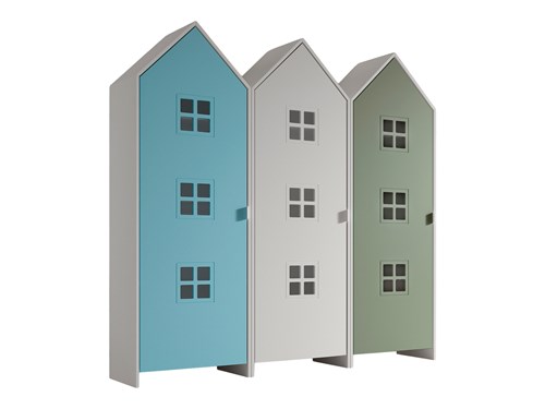 Chambres complètes-Combinaison de chambre d'enfant Casami 4-Vipack-mailleux-0