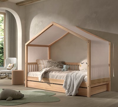 Chambres complètes-Combinaison de chambre d'enfant Forrest Beech hêtre nature-Vipack-mailleux-1