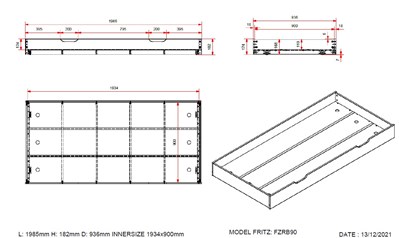 Chambres complètes-Combinaison de chambre d'enfant Fritz 0-milky pine-Vipack-mailleux-7
