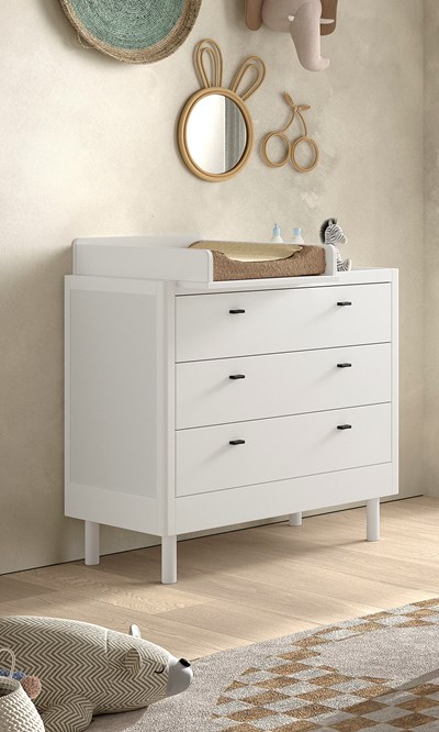 Chambres complètes-Combinaison de chambre d'enfant Forrest Beech 4-hêtre laqué blanc-Vipack-maill-12