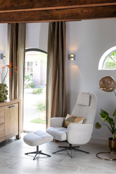 Fauteuil de relaxation-Torino, fauteuil (incl. pouf) - graphite-Henders & Hazel-mailleux-7