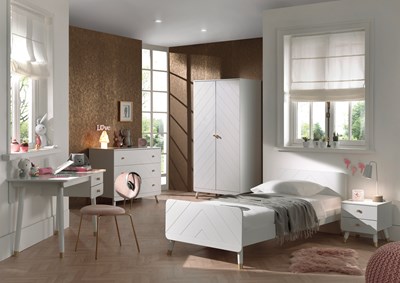 Chambres complètes-Combinaison de chambre d'enfant Billy 4-Vipack-mailleux-1
