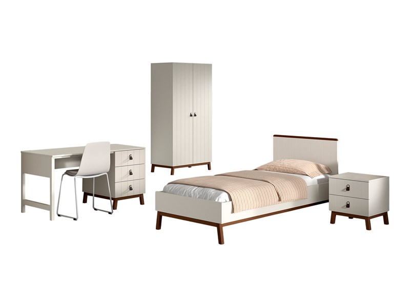 Chambres complètes-Combinaison de chambre d'enfant Sezane 4-clay-Vipack-mailleux-0