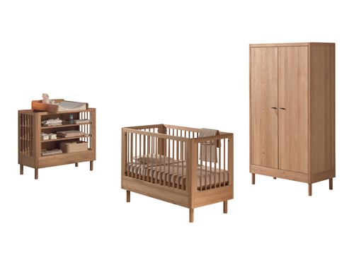 Chambres complètes-Combinaison de chambre d'enfant Forrest Oak 2-chêne-Vipack-mailleux-0